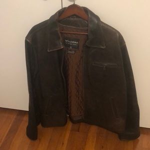Men’s Brown leather jacket